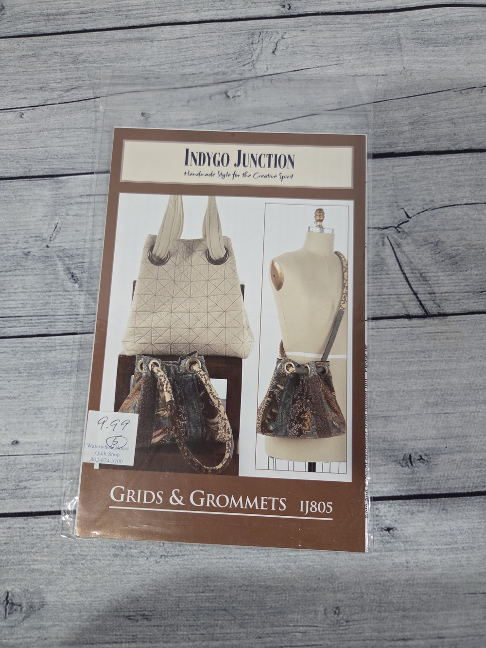 Indygoi Junction Sewing Pattern Grids & Grommets